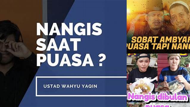 Nangis Batal Puasa