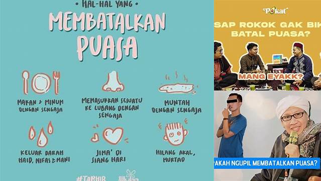 Ngupil Batal Puasa