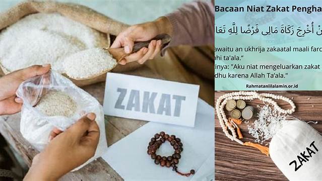 Niat Bayar Zakat