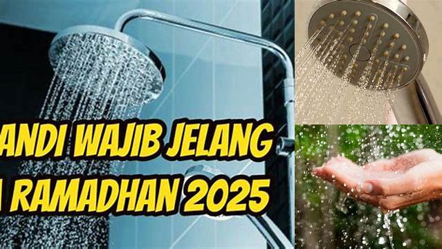 Niat Mandi Puasa