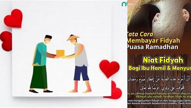 Niat Membayar Fidyah Puasa