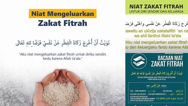 Niat Mengeluarkan Zakat