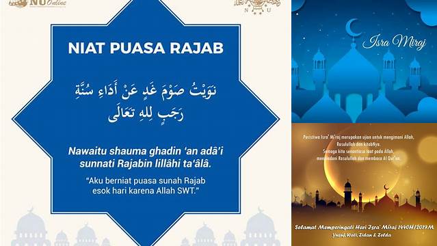 Niat Puasa Isra Miraj