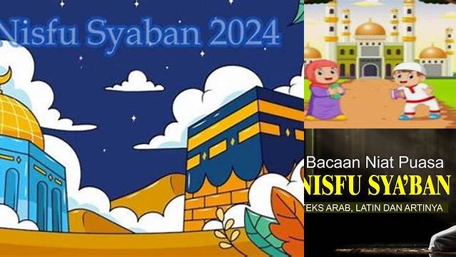 Niat Puasa Nisfu Syaban 2024