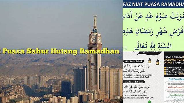 Niat Puasa Sahur Hutang