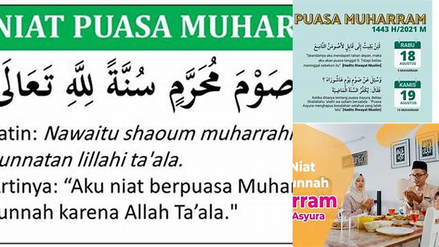 Niat Puasa Sunnah Muharram