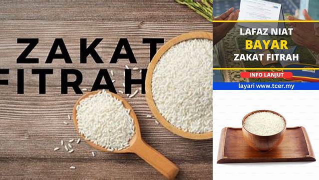 Niat Zakat Fitrah Untuk Diri Sendiri