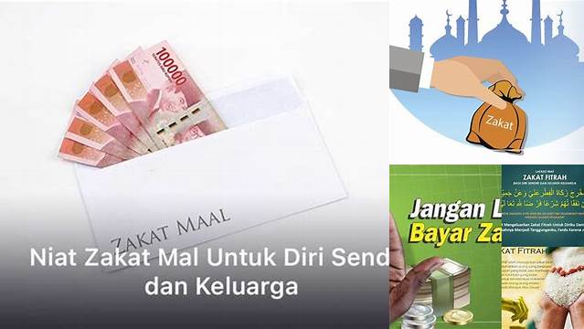 Niat Zakat Mal Untuk Diri Sendiri