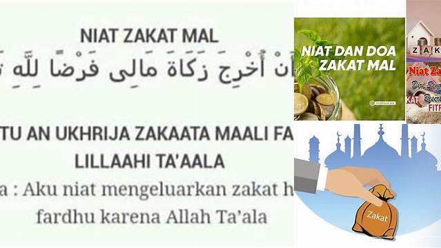 Niat Zakat Mal Untuk Keluarga