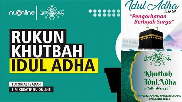 Nu Online Khutbah Idul Adha