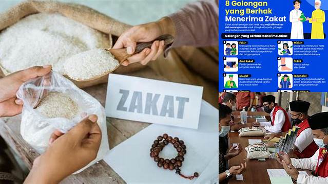 Orang Yang Menerima Zakat Disebut Dengan