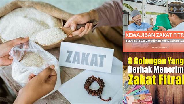 Orang Yang Mengeluarkan Zakat Fitrah Disebut