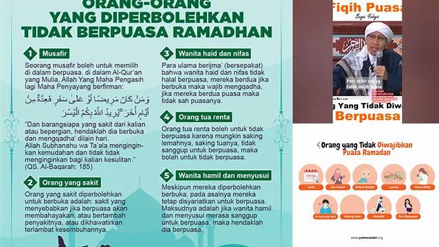 Orang Yg Tidak Wajib Puasa