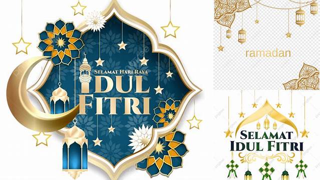 Ornamen Idul Fitri Png