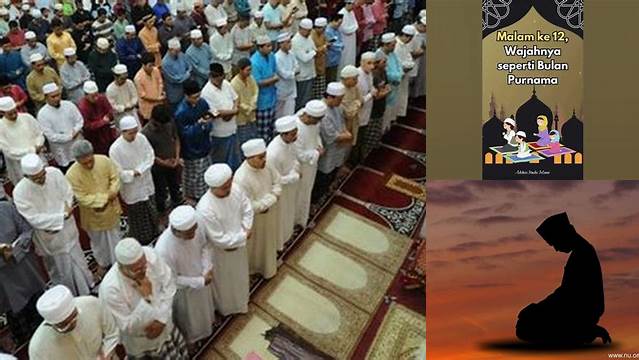 Inilah 9 Hal Penting tentang pahala sholat tarawih malam ke 15 raih berkah Idul Fitri