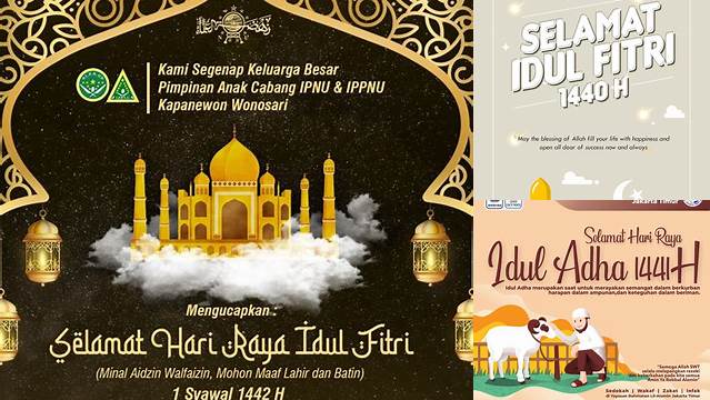 Pamflet Hari Raya Idul Fitri