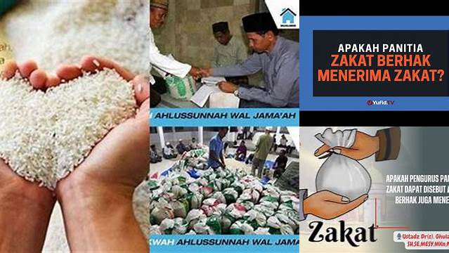 Panitia Yang Mengurusi Zakat Disebut