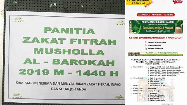 Panitia Zakat Fitrah