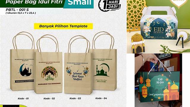 Paper Bag Idul Fitri