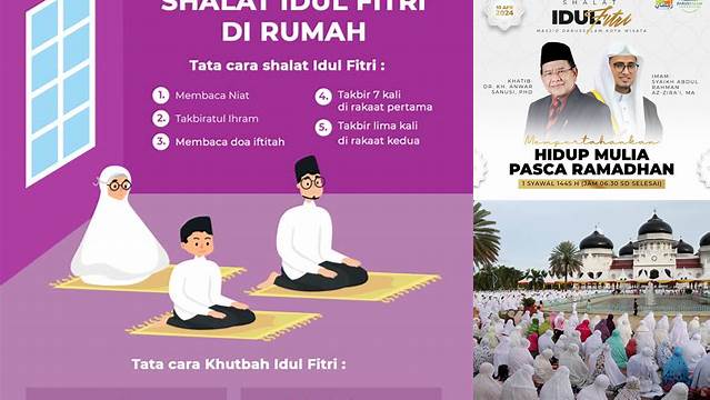 Pelaksanaan Shalat Idul Fitri