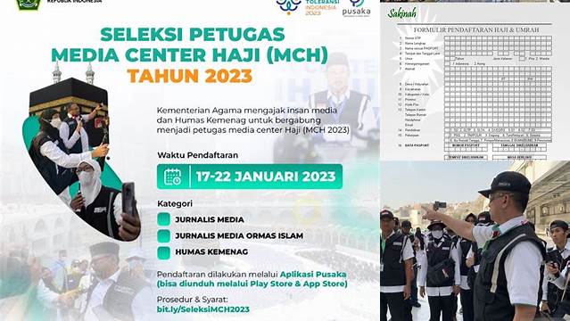 Pendaftaran Petugas Haji 2024