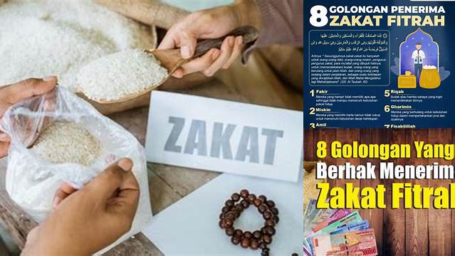 Penerima Zakat Fitrah Adalah