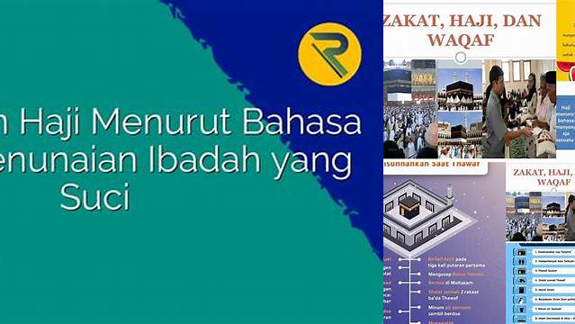 Pengertian Haji Menurut Bahasa Adalah