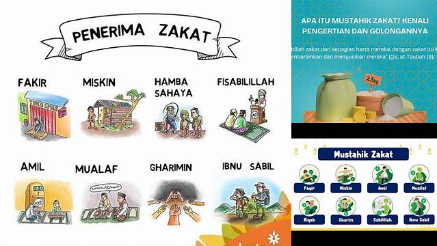 Pengertian Mustahik Zakat Yaitu