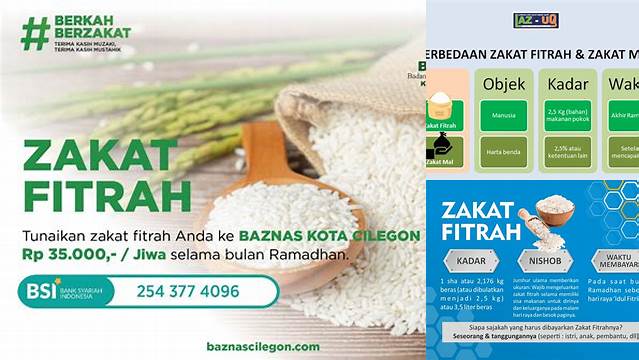 Pengertian Zakat Fitrah