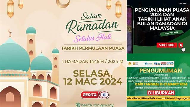 Pengumuman Puasa 2024