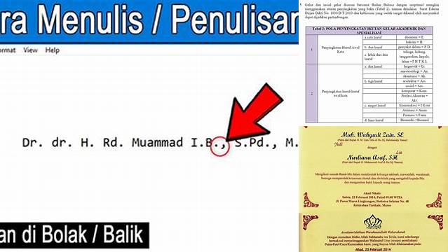 Penulisan Gelar Haji