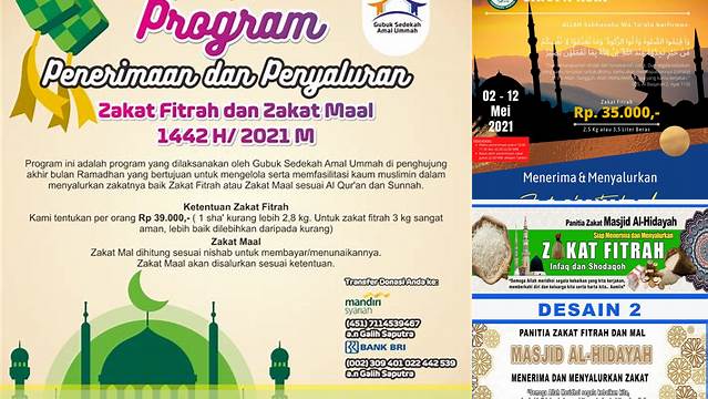 Penyaluran Zakat Fitrah