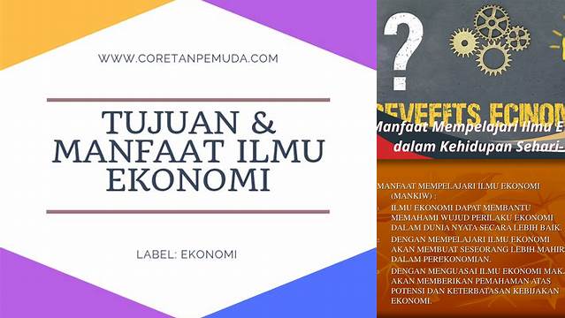 Ungkap 7 Manfaat Mempelajari Ilmu Ekonomi yang Jarang Diketahui
