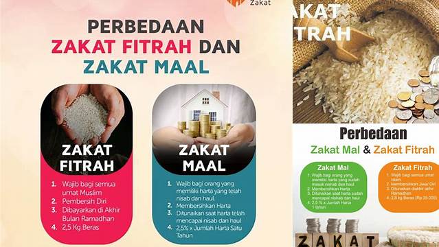 Perbedaan Zakat Mal Dan Zakat Fitrah