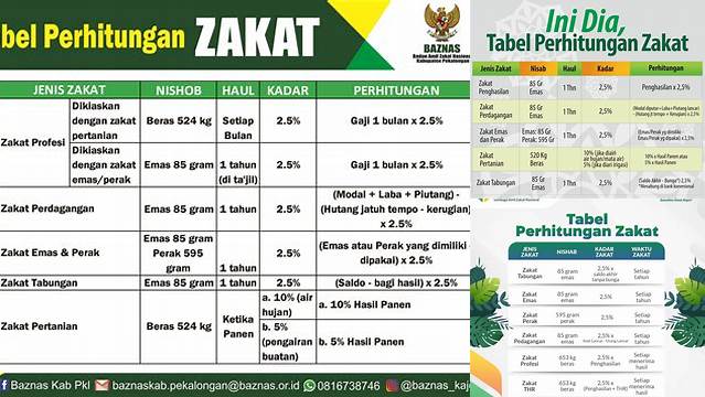 Perhitungan Zakat Profesi