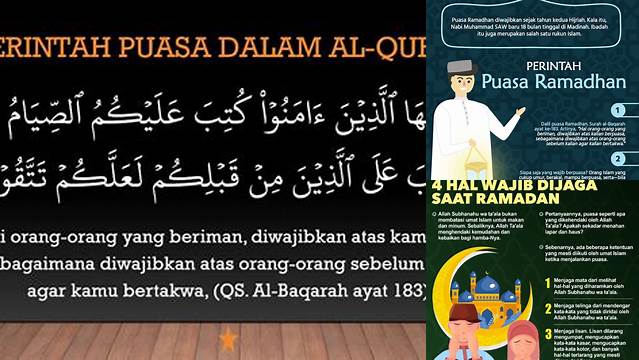 9 Hal Penting tentang perintah puasa ramadhan terdapat dalam surat & Hikmahnya Menyambut Idul Fitri