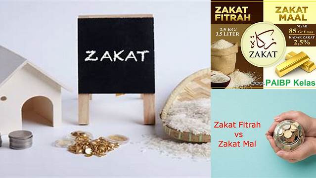 Persamaan Zakat Fitrah Dan Zakat Mal