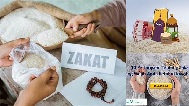 Pertanyaan Tentang Zakat