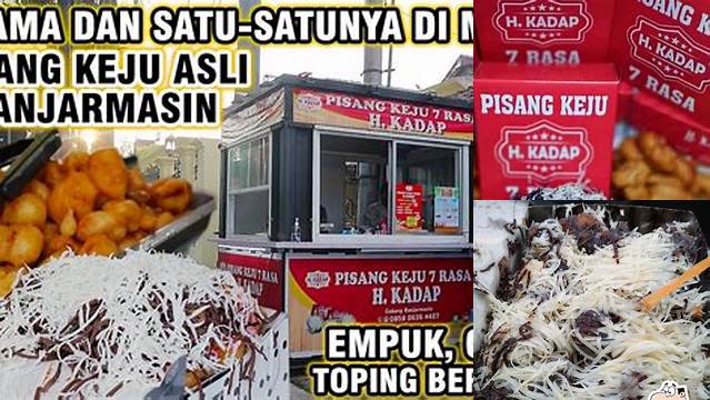 Pisang Keju Haji Kadap