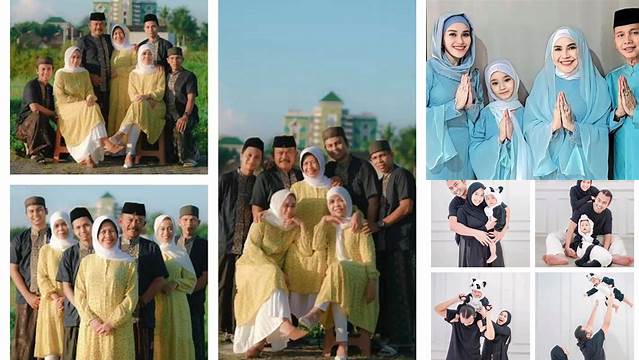 Pose Foto Idul Fitri