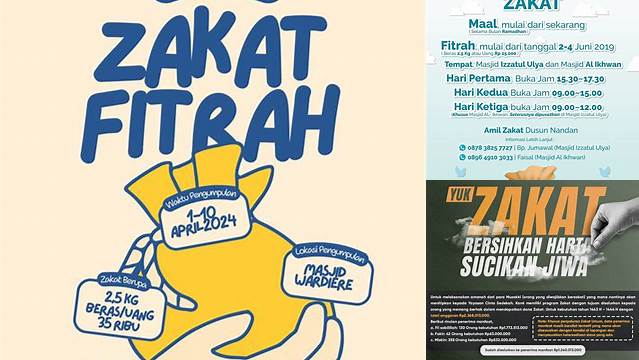 Poster Ajakan Zakat