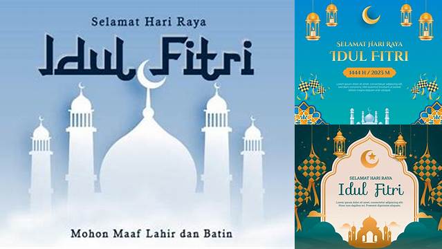 Poster Selamat Idul Fitri