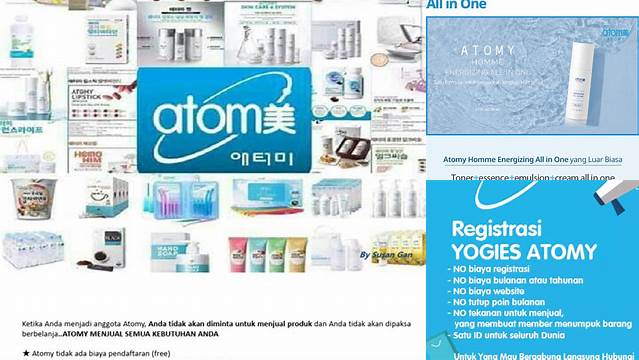 Temukan 10 Khasiat Produk Atomy yang Jarang Diketahui