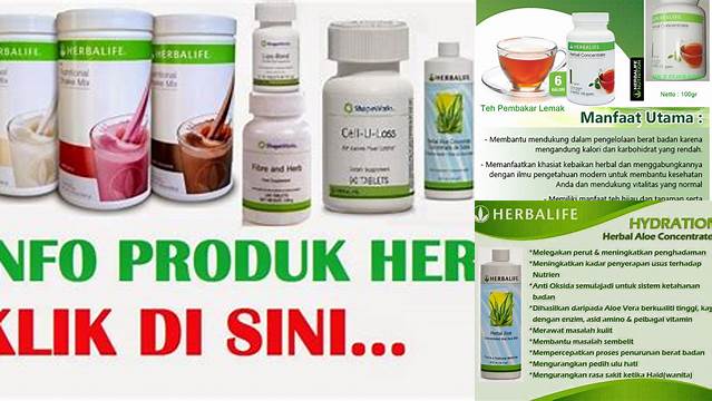 Manfaat Produk Herbalife yang Perlu Anda Ketahui