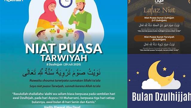 Puasa 1 Dzulhijjah