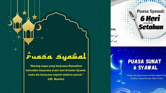 Puasa 1 Syawal
