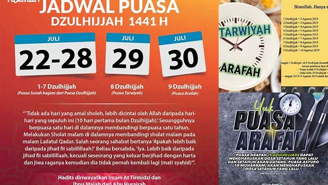 Puasa 9 Dzulhijjah Disebut