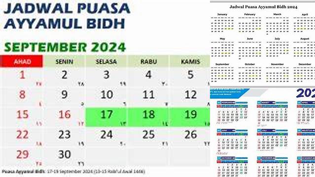 Puasa Ayyamul Bidh September 2024