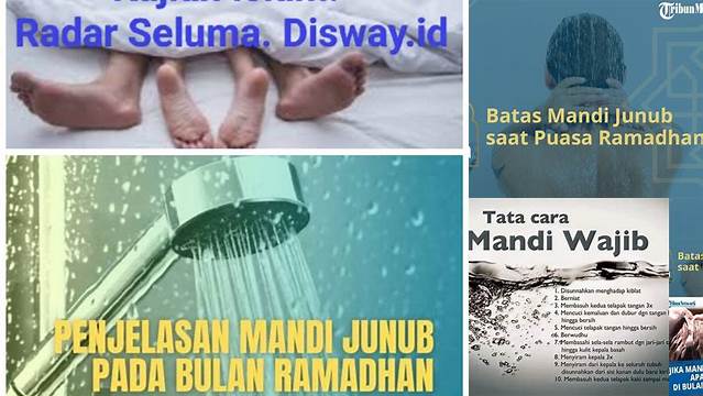 Puasa Belum Mandi Wajib Apakah Sah