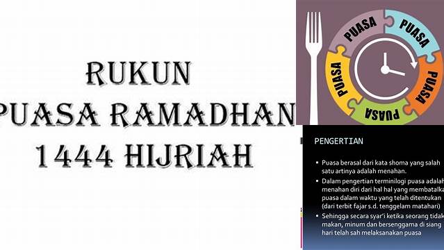 Puasa Berasal Dari Kata